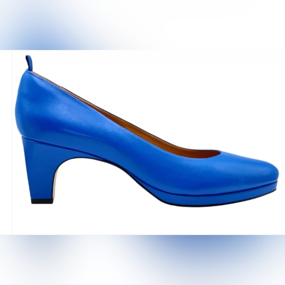 Dr. Liza ocean blue sneaker pumps sz 10M - Picture 1 of 11